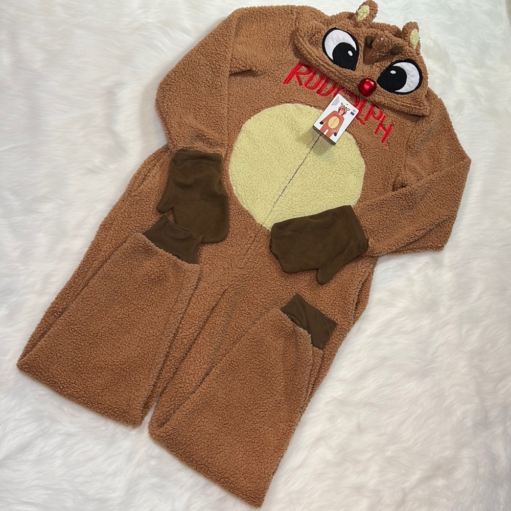 NWT Rudolph The Reindeer Body Suit By Union Suit Size L/XL